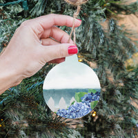 Hydrangea Dreams Bulb Ornament