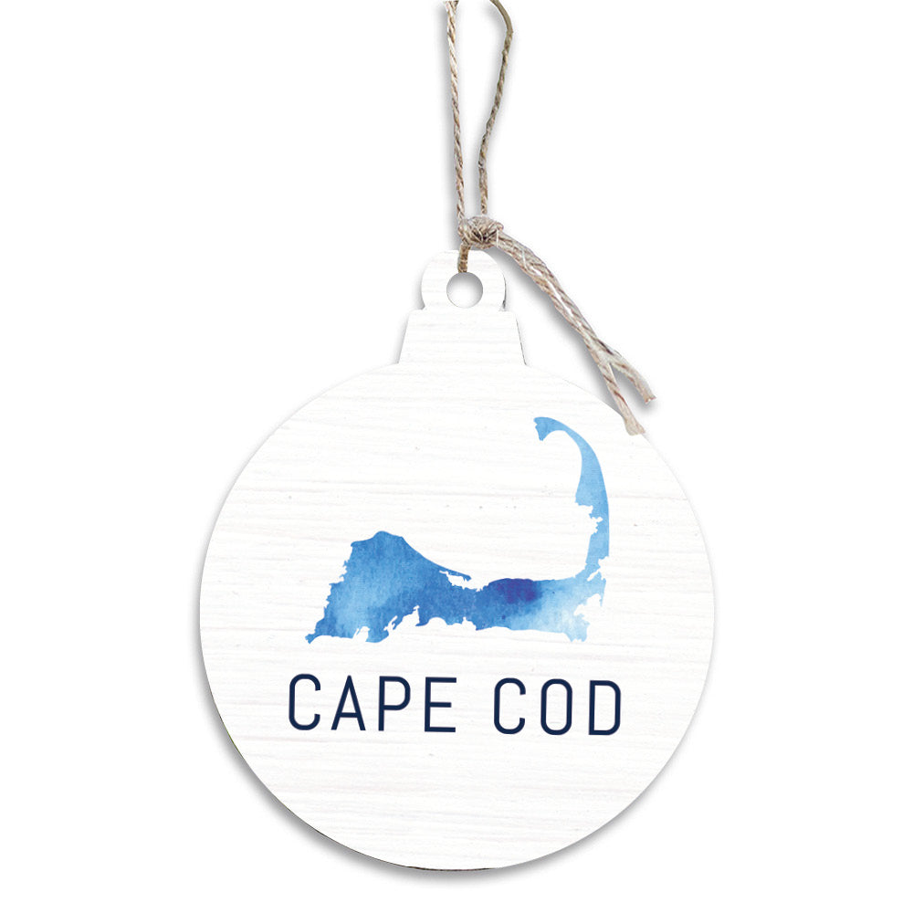 Watercolor Cape Cod Ornament
