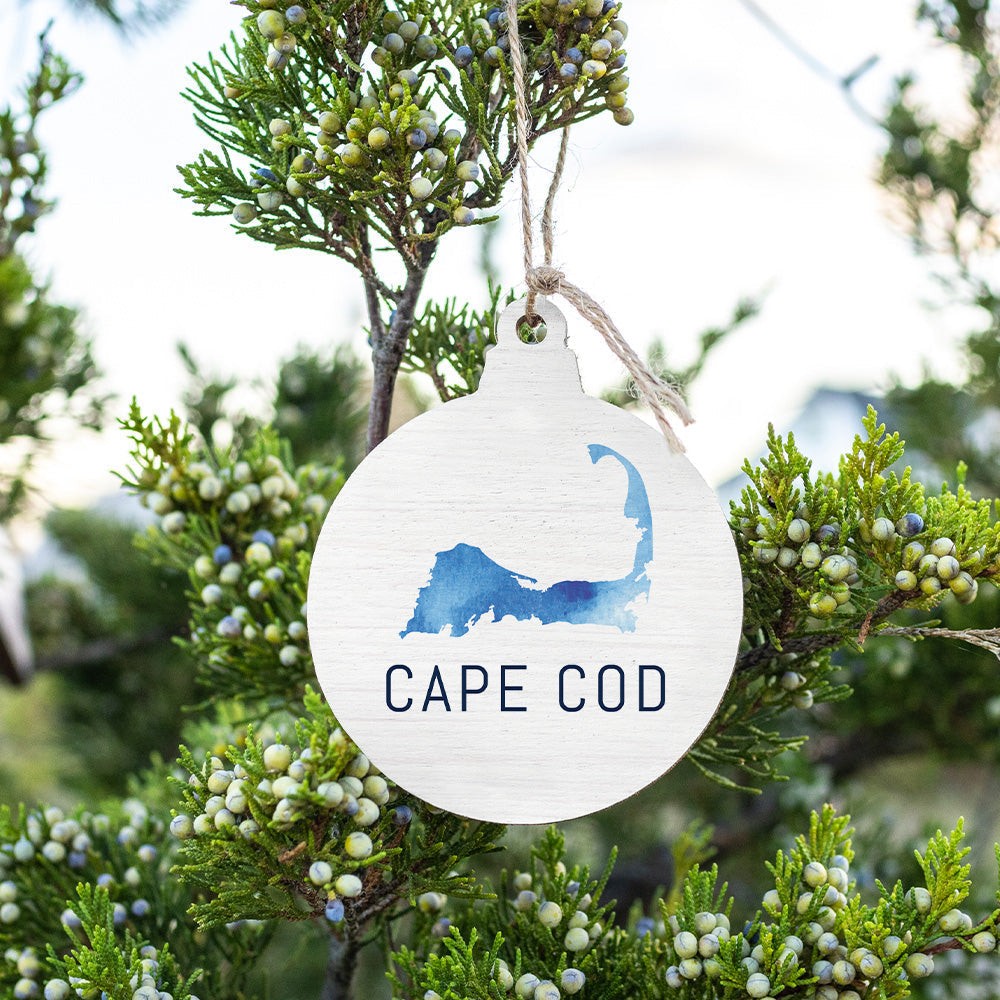 Watercolor Cape Cod Ornament