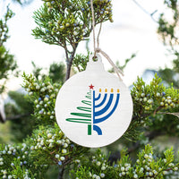 Christmas Hanukkah Ornament