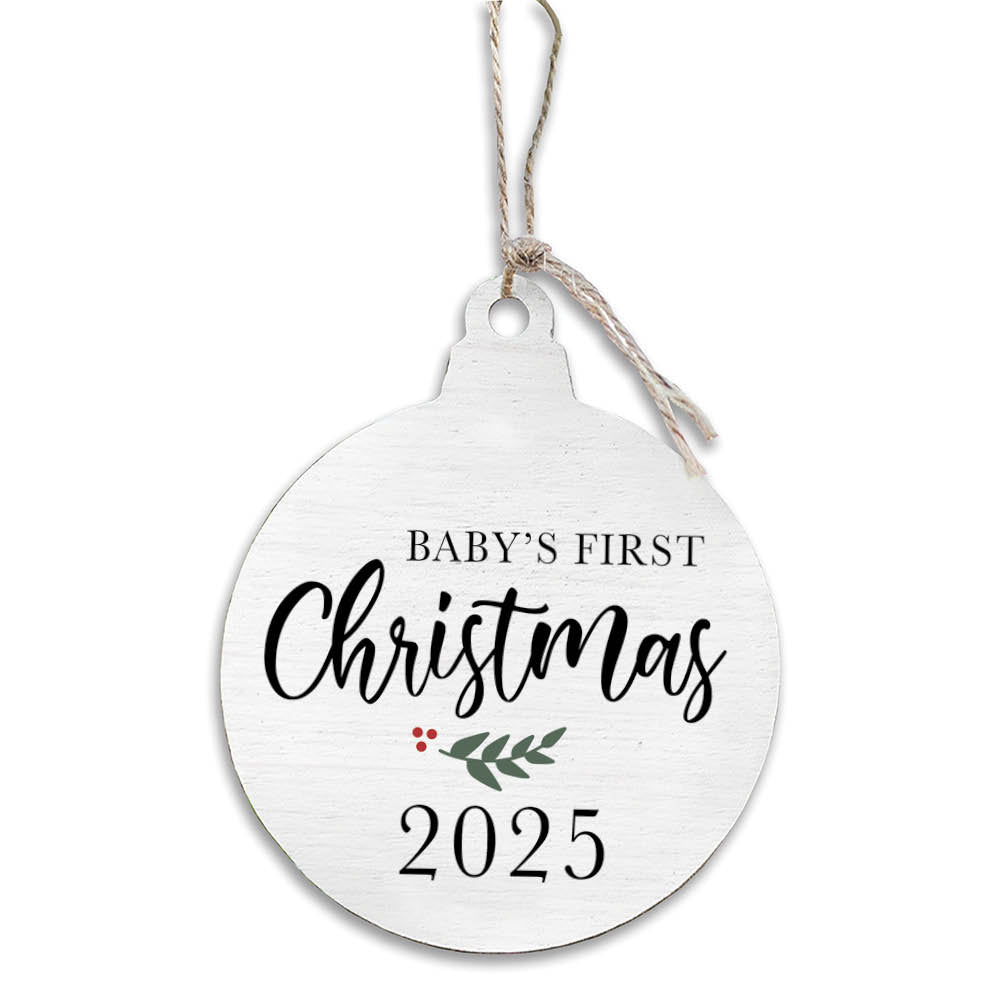 Baby's First Christmas Ornament