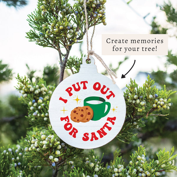I Put Out Ornament