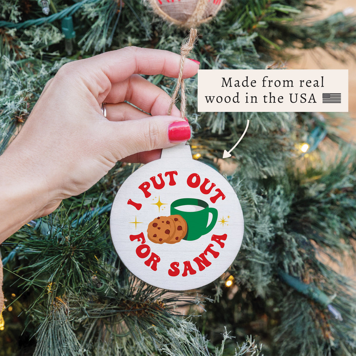 I Put Out Ornament