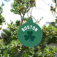 Boston Shamrock Ornament