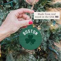 Boston Shamrock Ornament