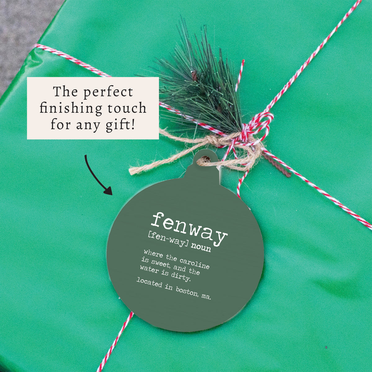 Fenway Definition Ornament