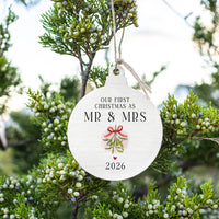Christmas Mr And Mrs Ornament