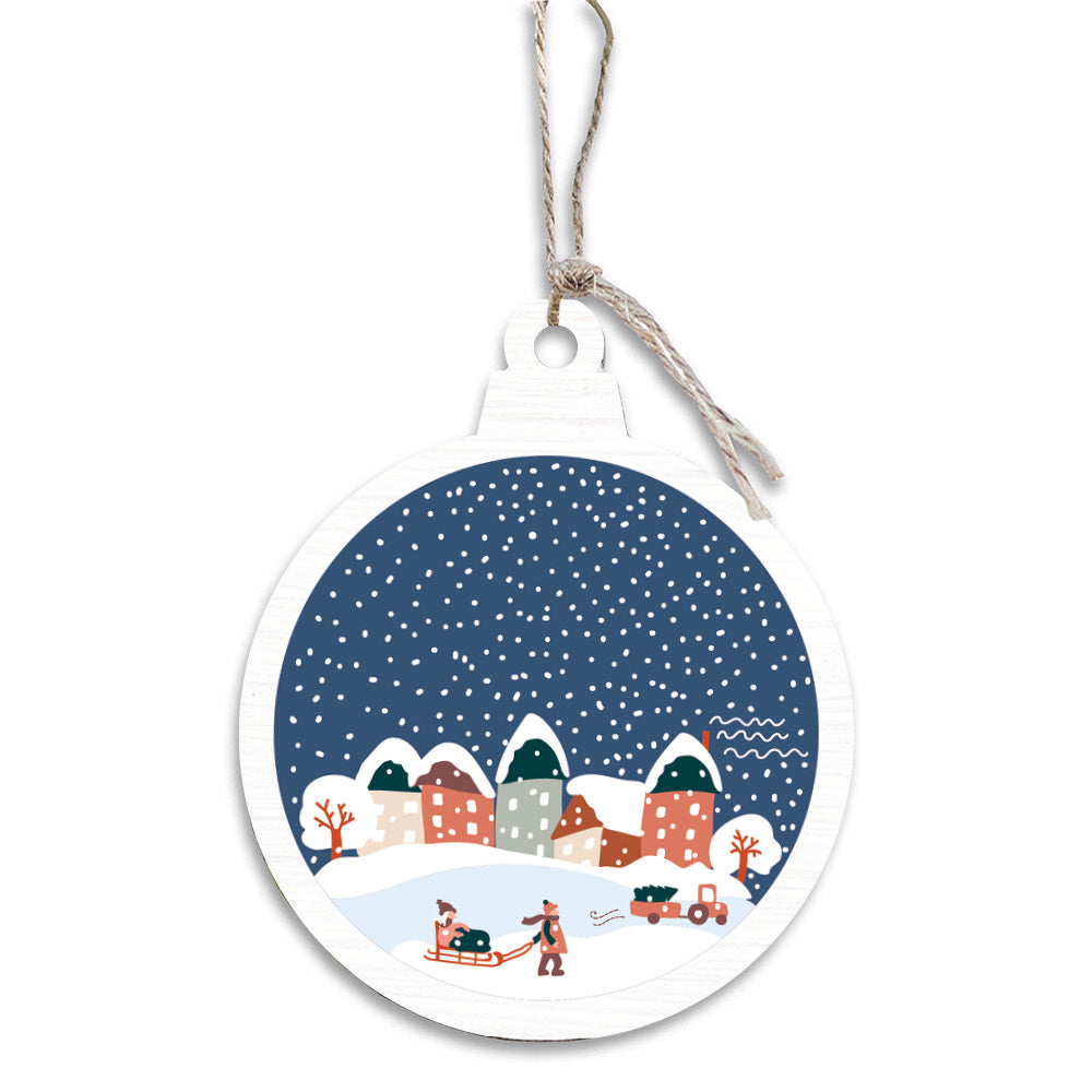 Snow Globe Ornament