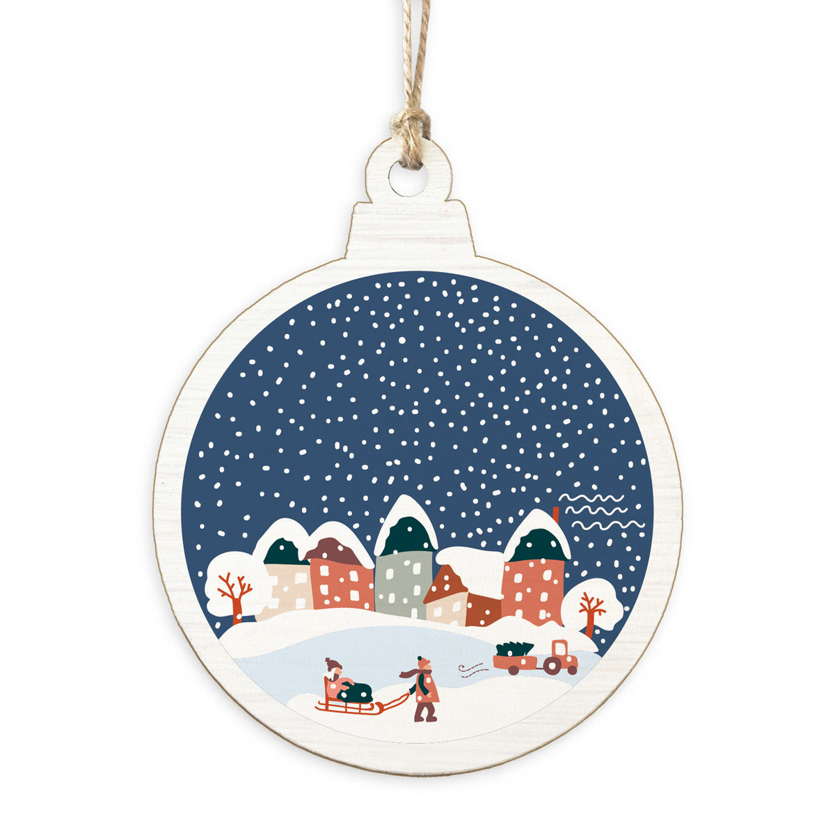 Snow Globe Ornament