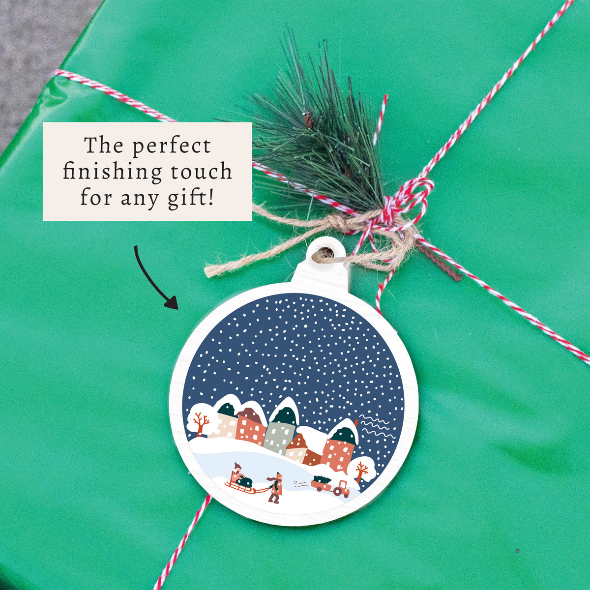 Snow Globe Ornament