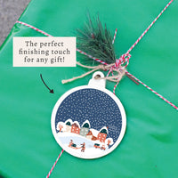 Snow Globe Ornament