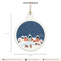 Snow Globe Ornament