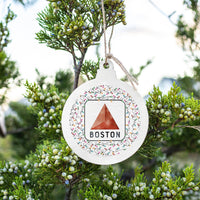 Boston Christmas Citgo Ornament