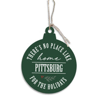 There's No Place Like Home Personalized Bulb Ornament