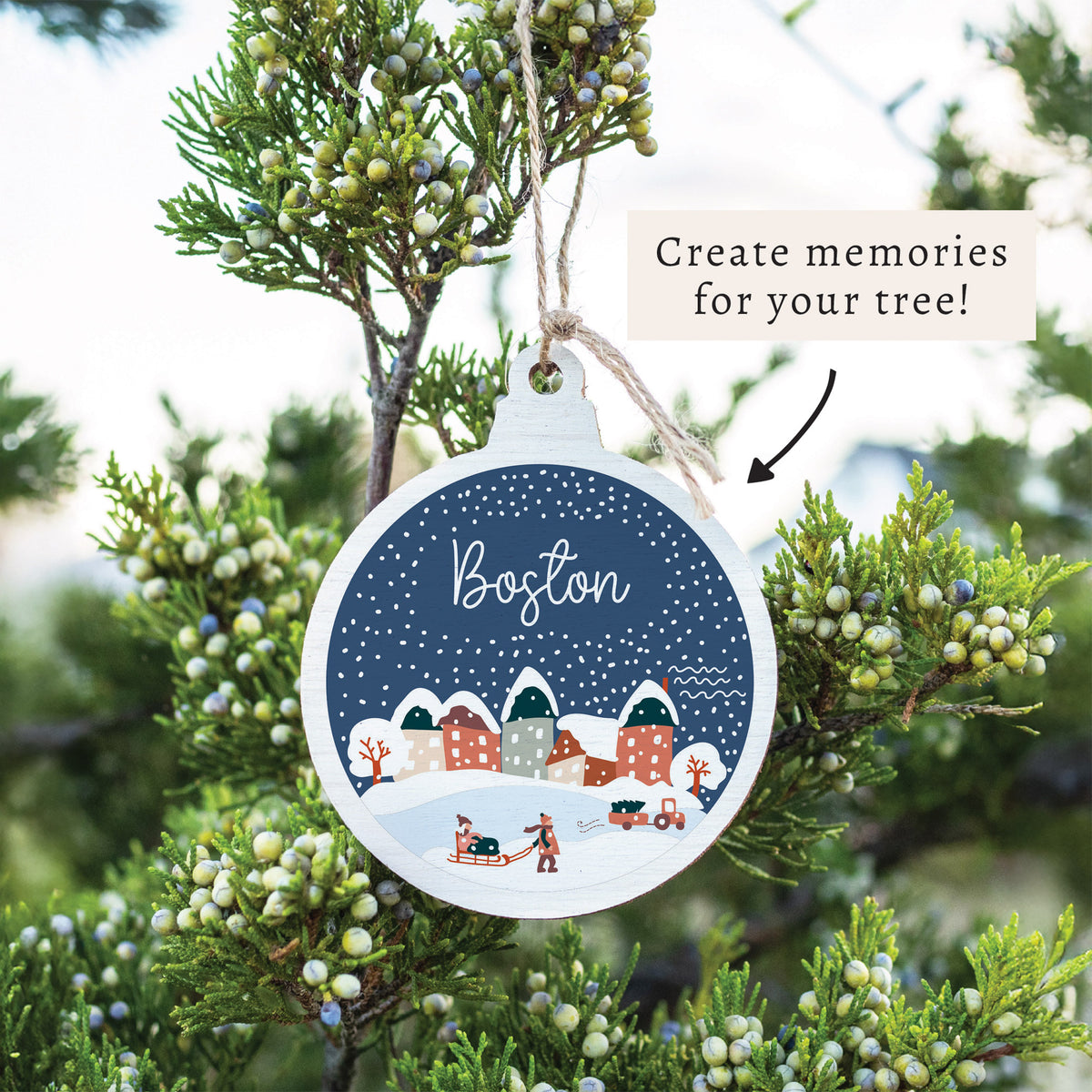 Snow Globe Personalized Ornament