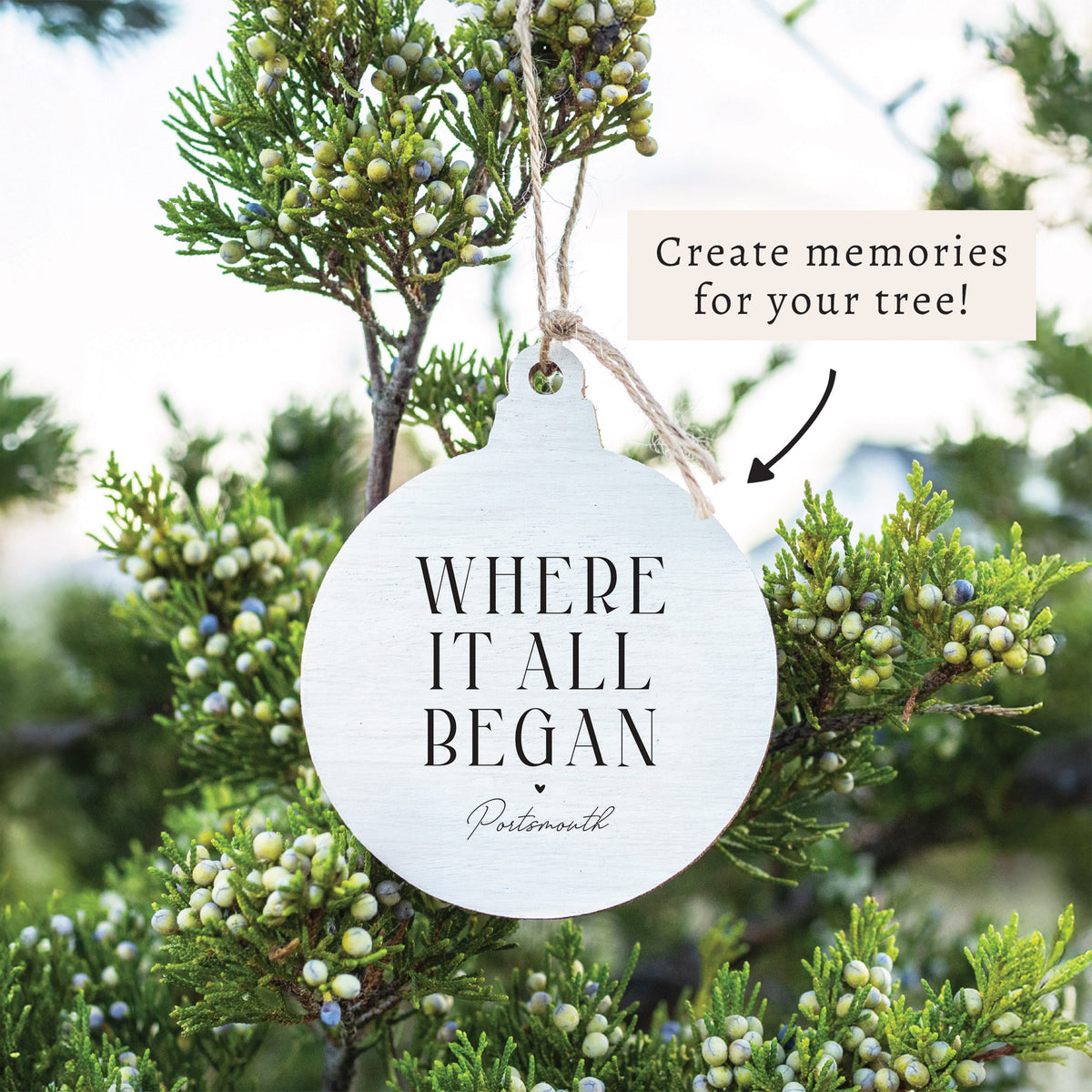 Where it all Began Personalized Ornament