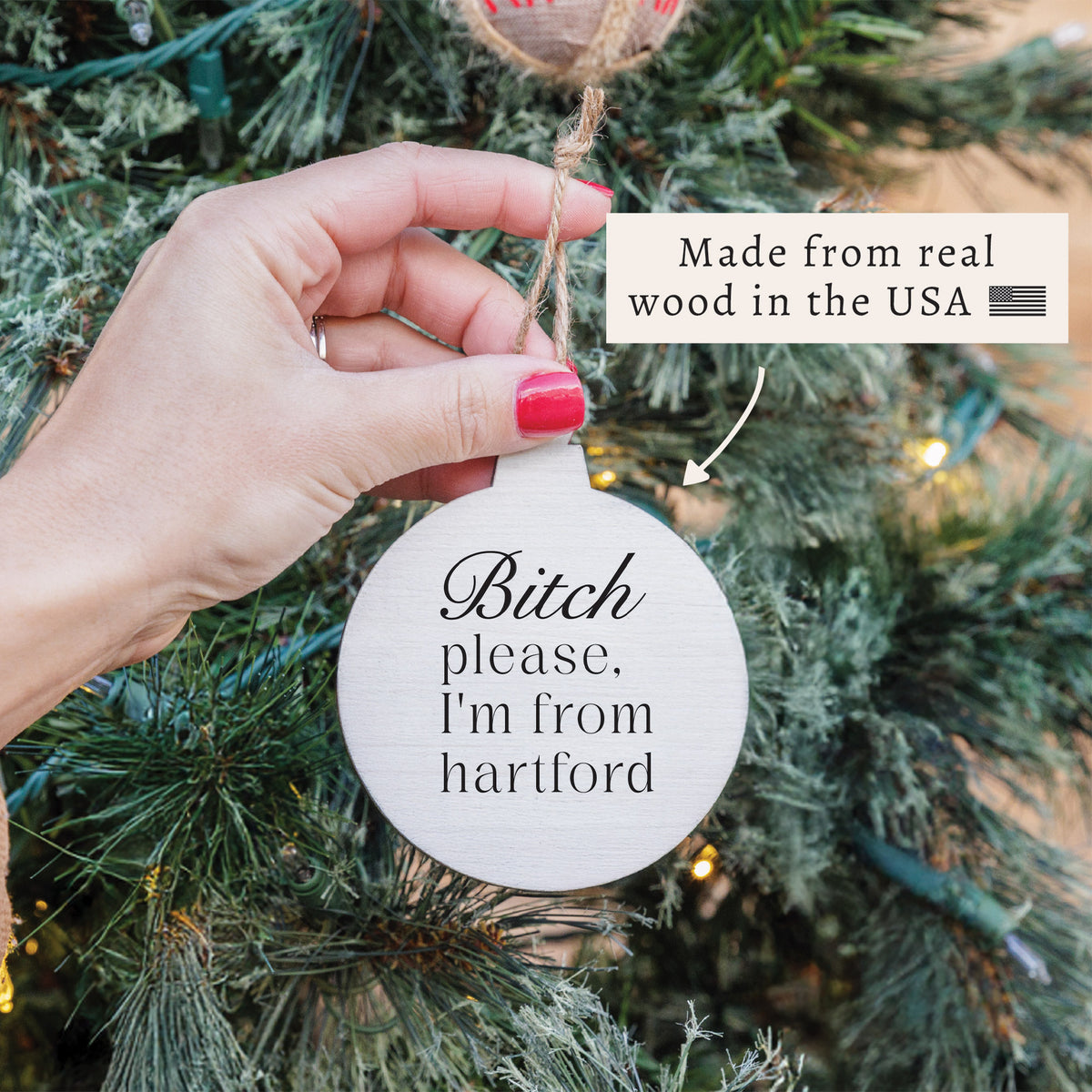 Bitch Please Personalized Ornament