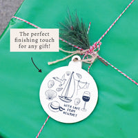 With Love From Personalized Ornament