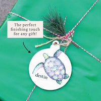 Sea Turtle Personalized Ornament