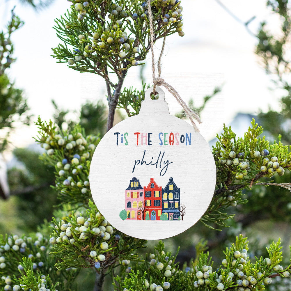 Tis The Season Personalized Ornament