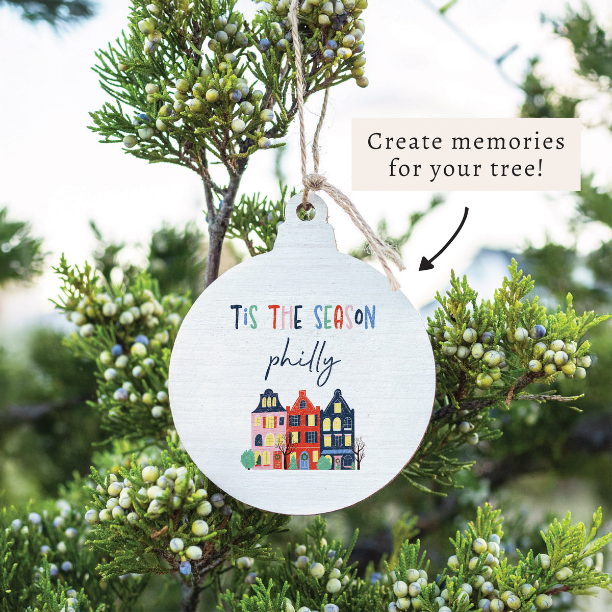 Tis The Season Personalized Ornament