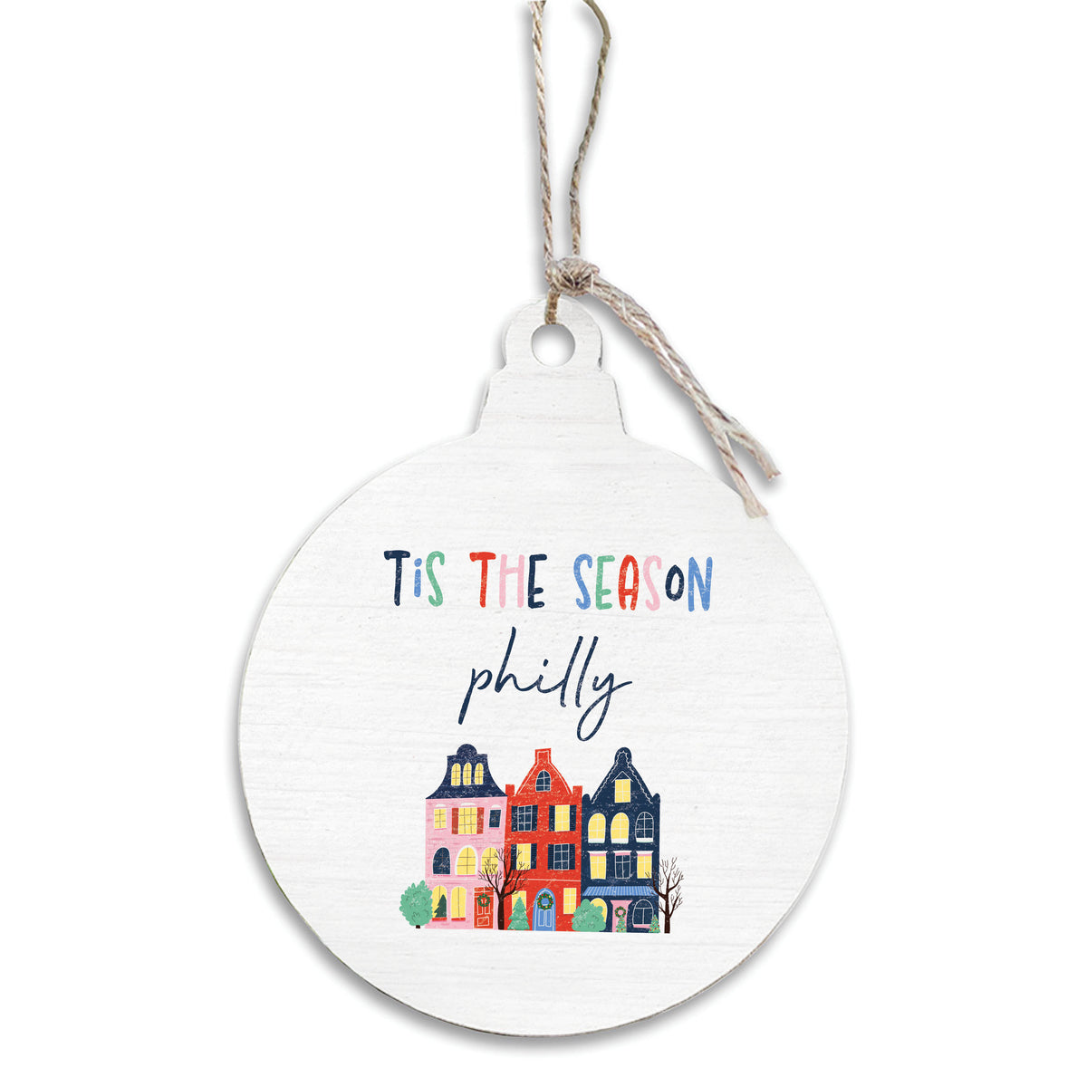 Tis The Season Personalized Ornament