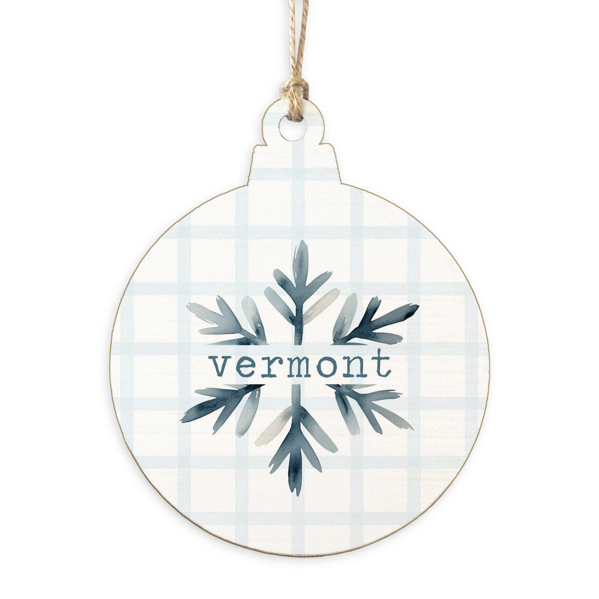 Snowflake Personalized Ornament