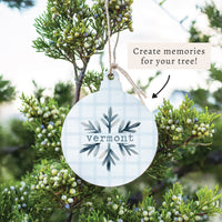 Snowflake Personalized Ornament