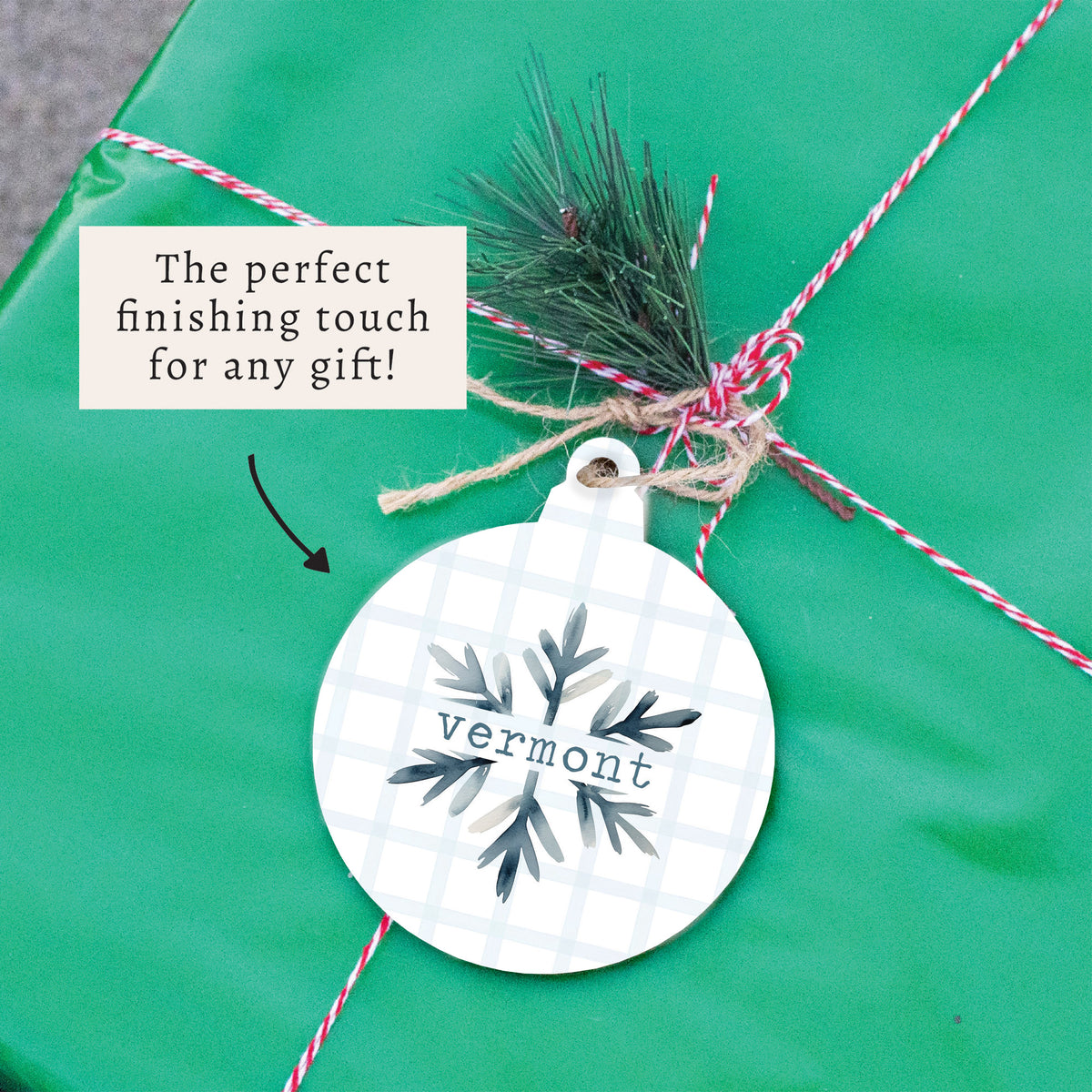 Snowflake Personalized Ornament