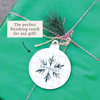 Snowflake Personalized Ornament