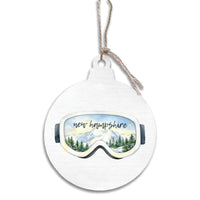 Ski Goggles Personalized Ornament