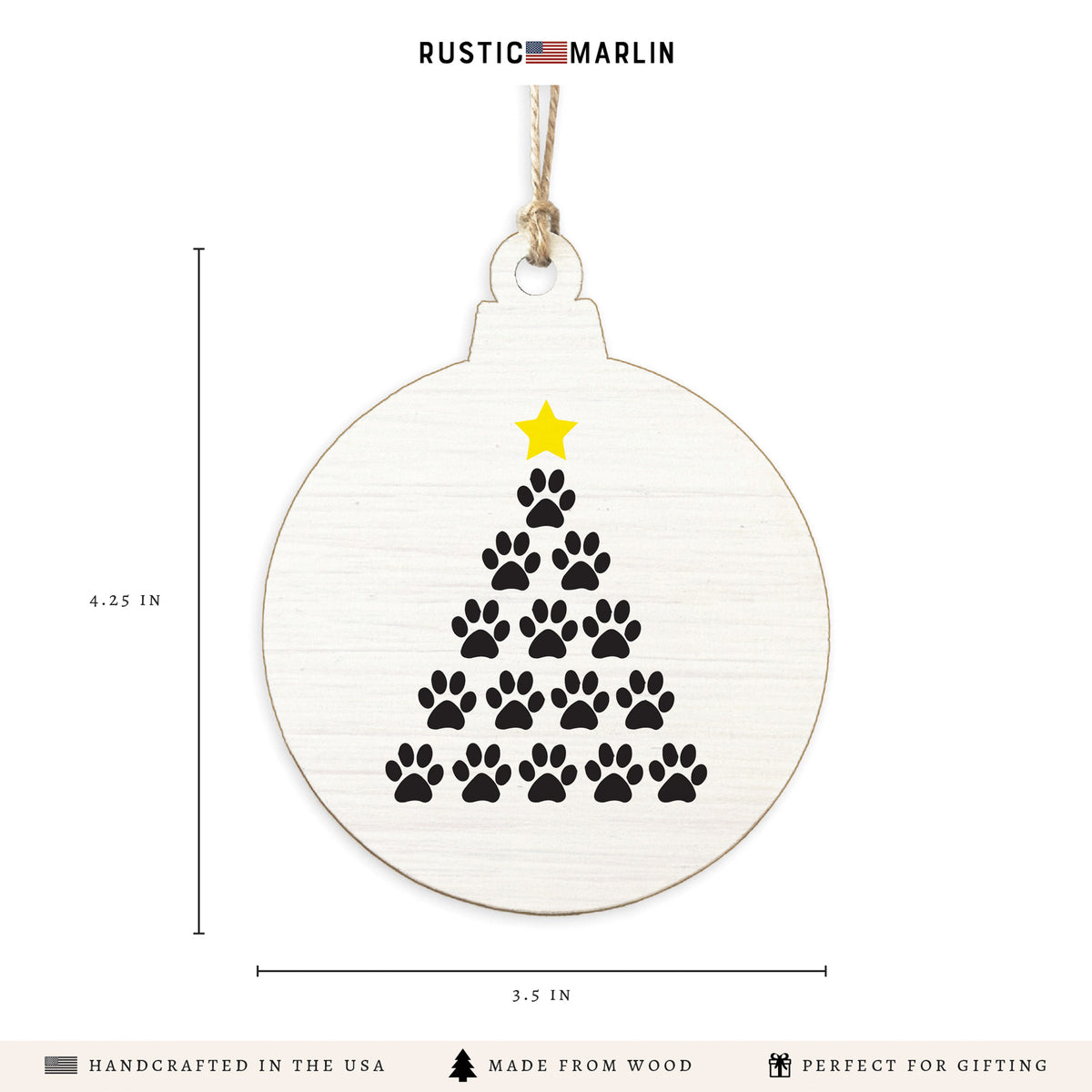 Paws Tree Ornament