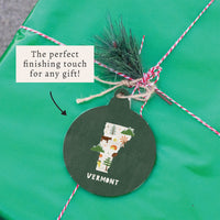 Vermont State Icons Ornament