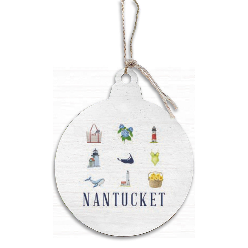 Nantucket Icon Ornament