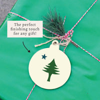 Maine Flag Ornament