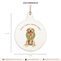 Santa Paws Ornament