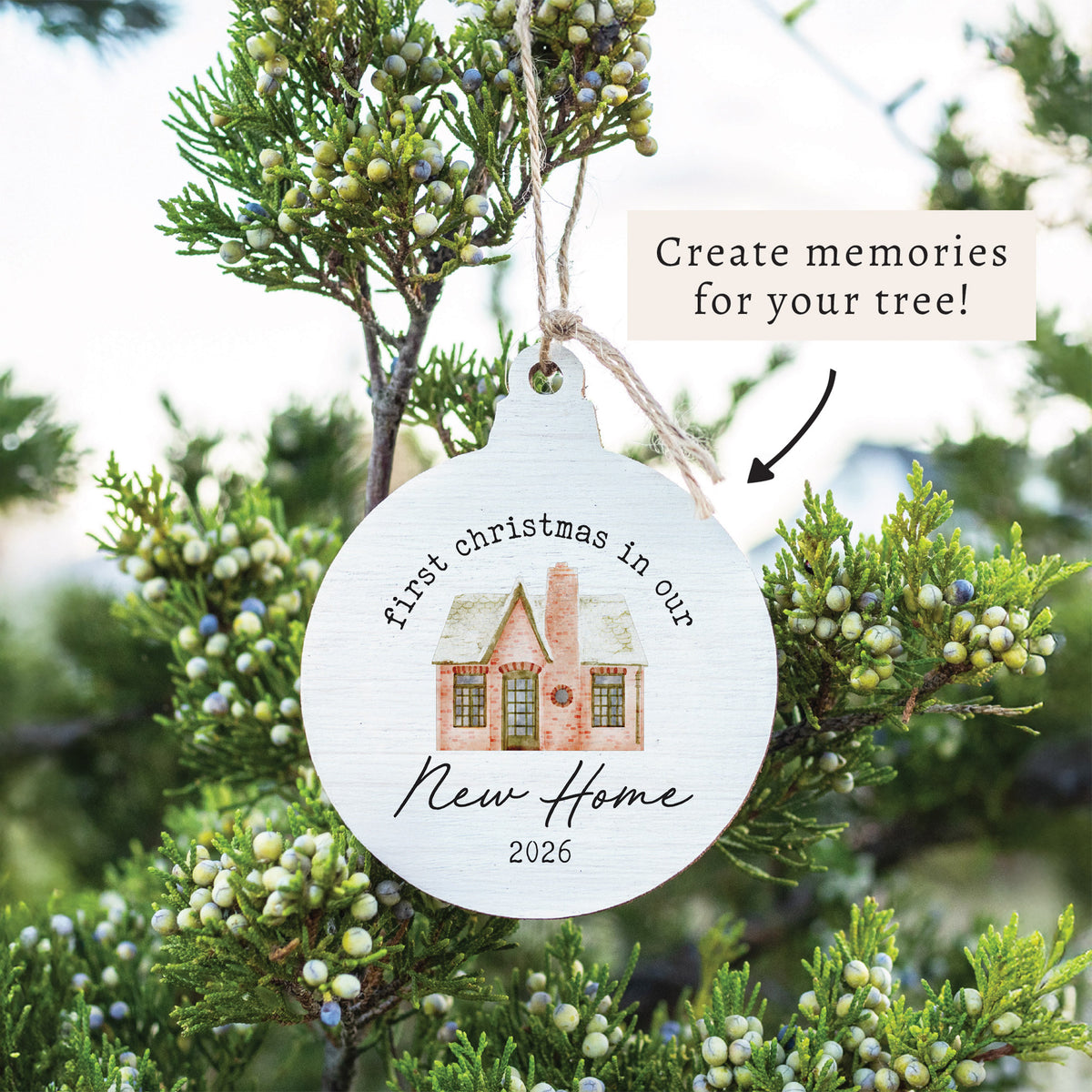 New Home 2026 Ornament