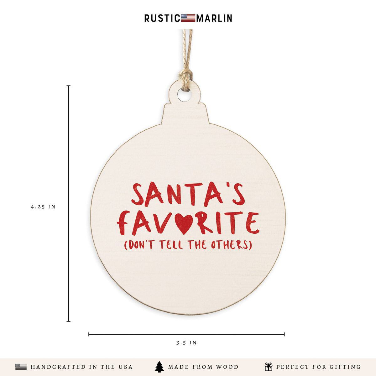 Santa's Favorite Ornament