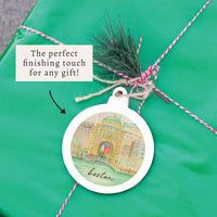 Boston Long Wharf Ornament