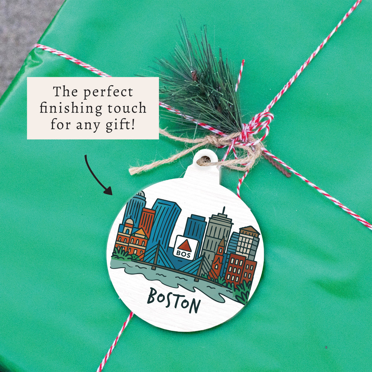 Boston Cityscape Ornament