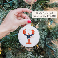 Nautical Lobster Ornament