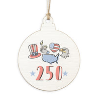 America 250 Icons Ornament