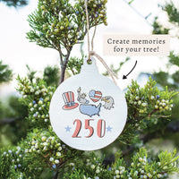 America 250 Icons Ornament