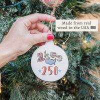 America 250 Icons Ornament