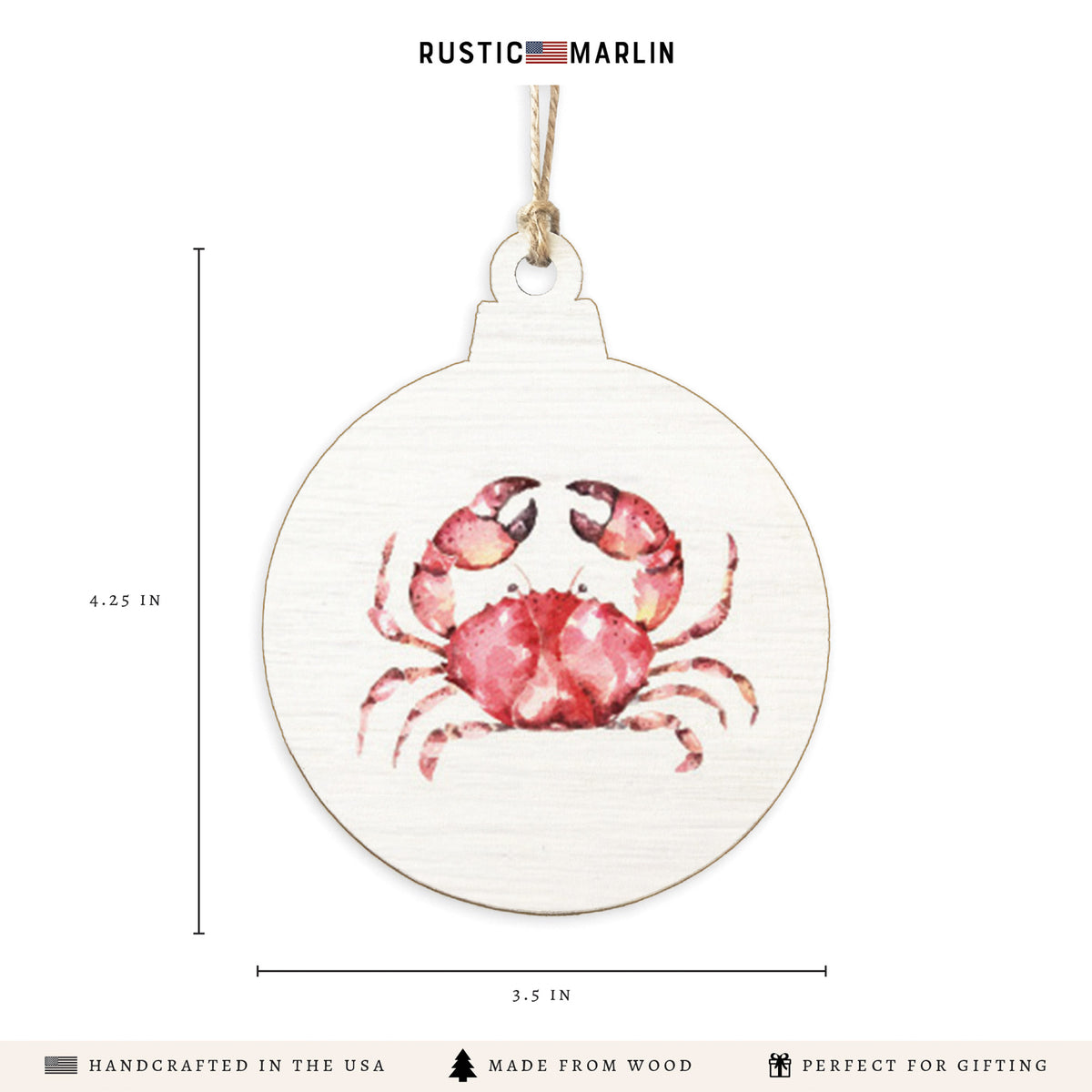 Crab Ornament