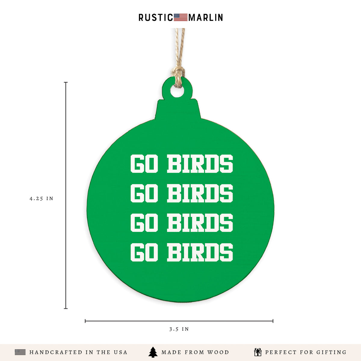 Philly Go Birds Ornament