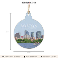 Boston Massachusetts Ornament