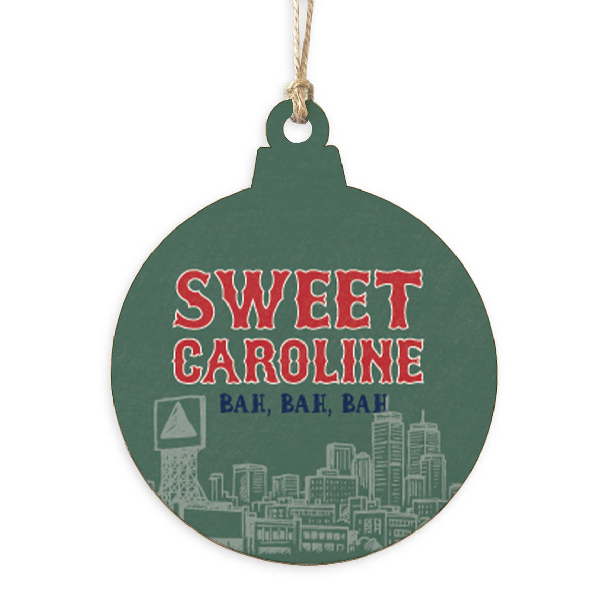 Boston Sweet Caroline Ornament