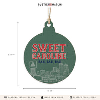 Boston Sweet Caroline Ornament