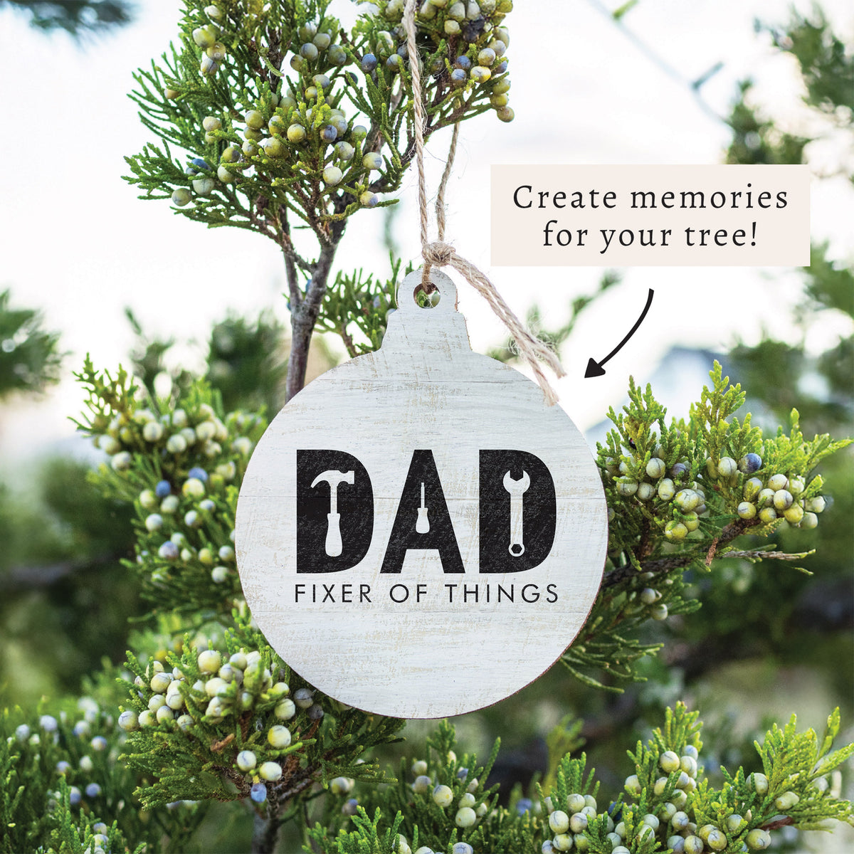 Dad, Fixer of Things Ornament